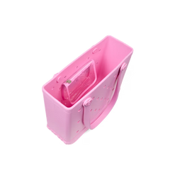 Baby Bogg Bag - Cut Out Heart Pink Taffy