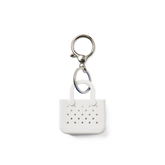 Tiny Tote Keychain - For Shore White