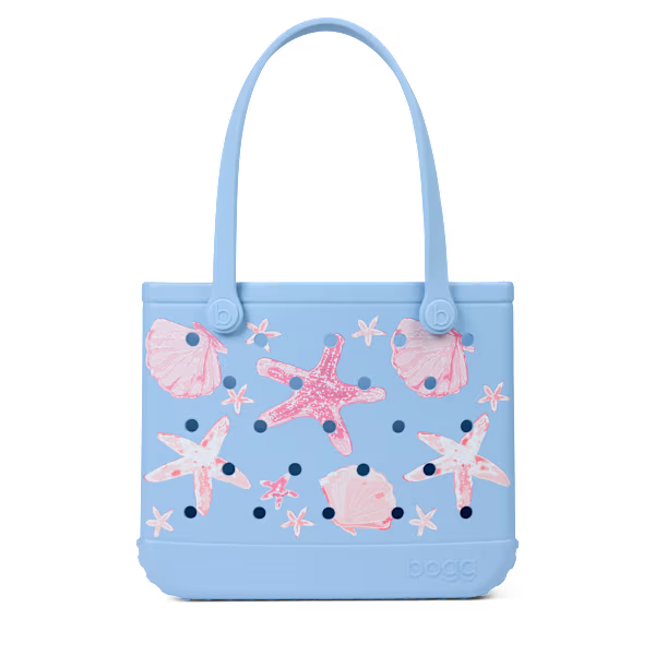 Baby Bogg Bag - Carolina Blue Shells and Starfish