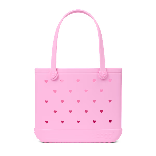 Baby Bogg Bag - Cut Out Heart Pink Taffy