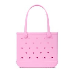 Baby Bogg Bag - Cut Out Heart Pink Taffy