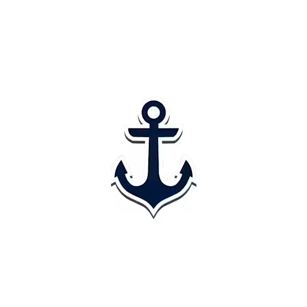 Bogg Bit - Navy Anchor