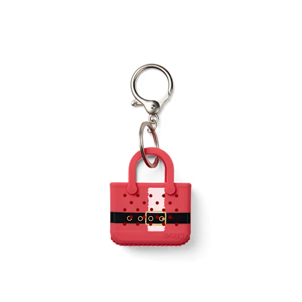 Tiny Tote Keychain - Santa Boggy
